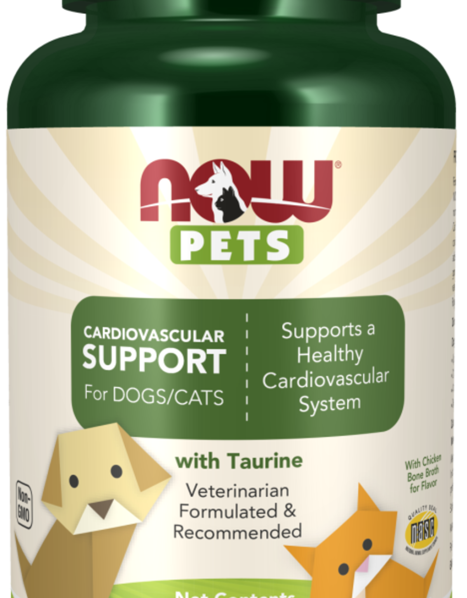 NOW NOW Cardiovascular Support for Dogs & Cats Powder 4.5oz