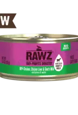 Rawz Rawz Cat 96% Chicken, Chicken Liver, & Goats Milk Pate 5.5oz