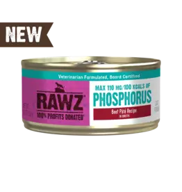 Rawz Rawz Low Phosphorus Beef Pate Cat