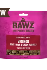 Rawz Freeze Dried Venison & Goat's Milk Crunchy Cat Treat 1oz
