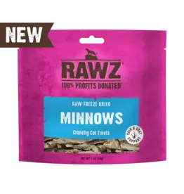 Rawz Freeze Dried Minnows Crunchy Cat Treat 1oz