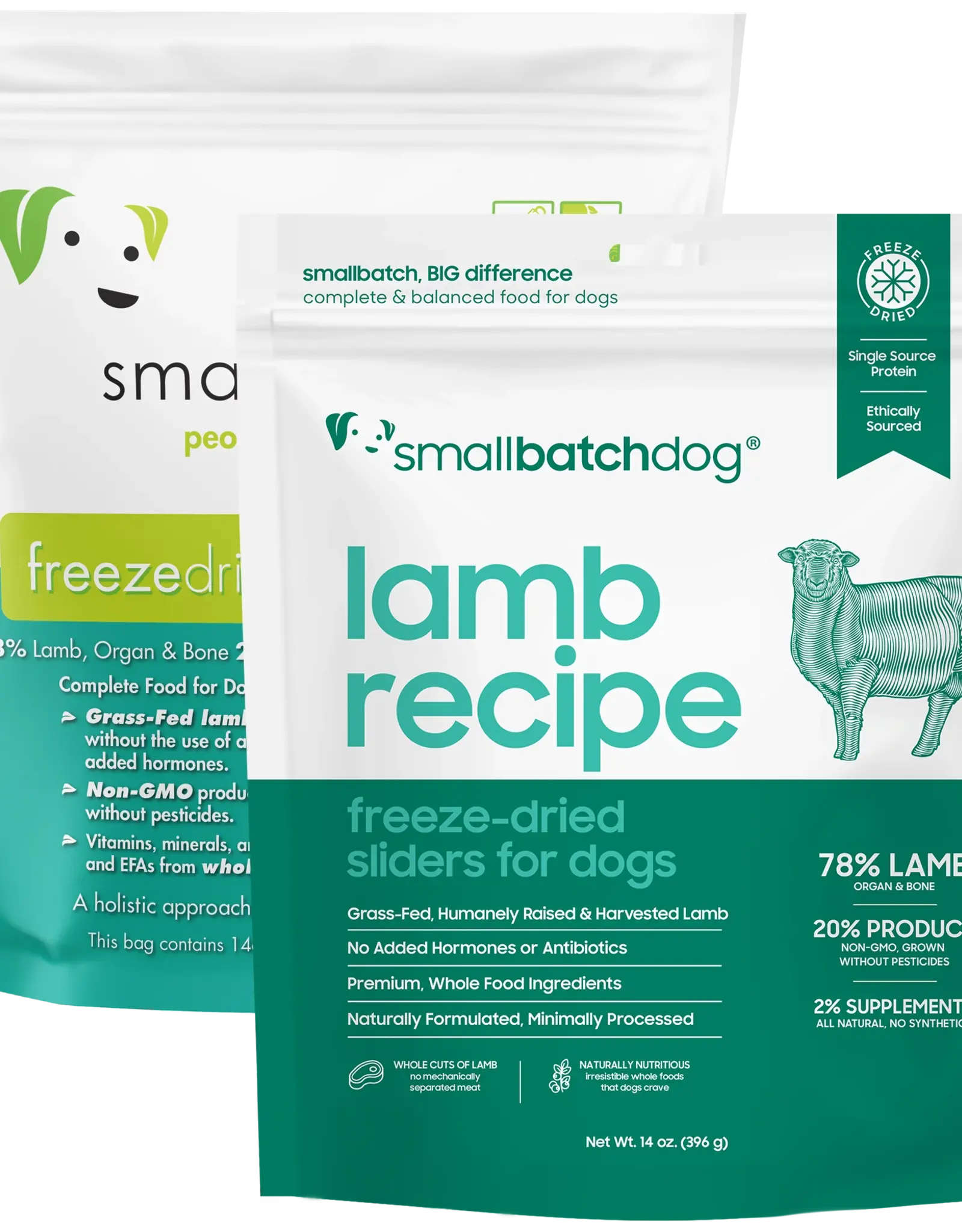 Smallbatch Smallbatch Lamb Freeze Dried Sliders
