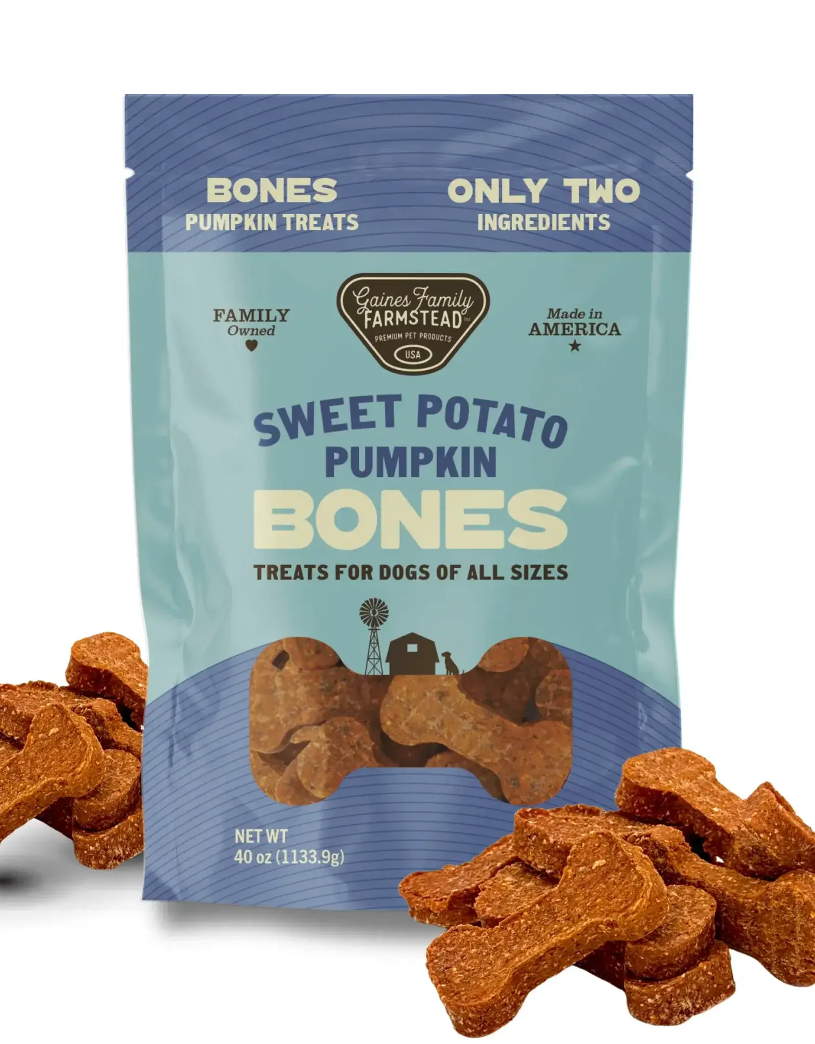 Gaines Family Farmstead GFF Sweet Potato and Pumpkin Bones