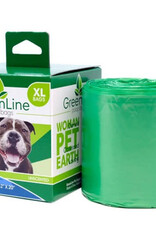 GreenLine GreenLine XL Poop Bags - 100ct  12" x 20"