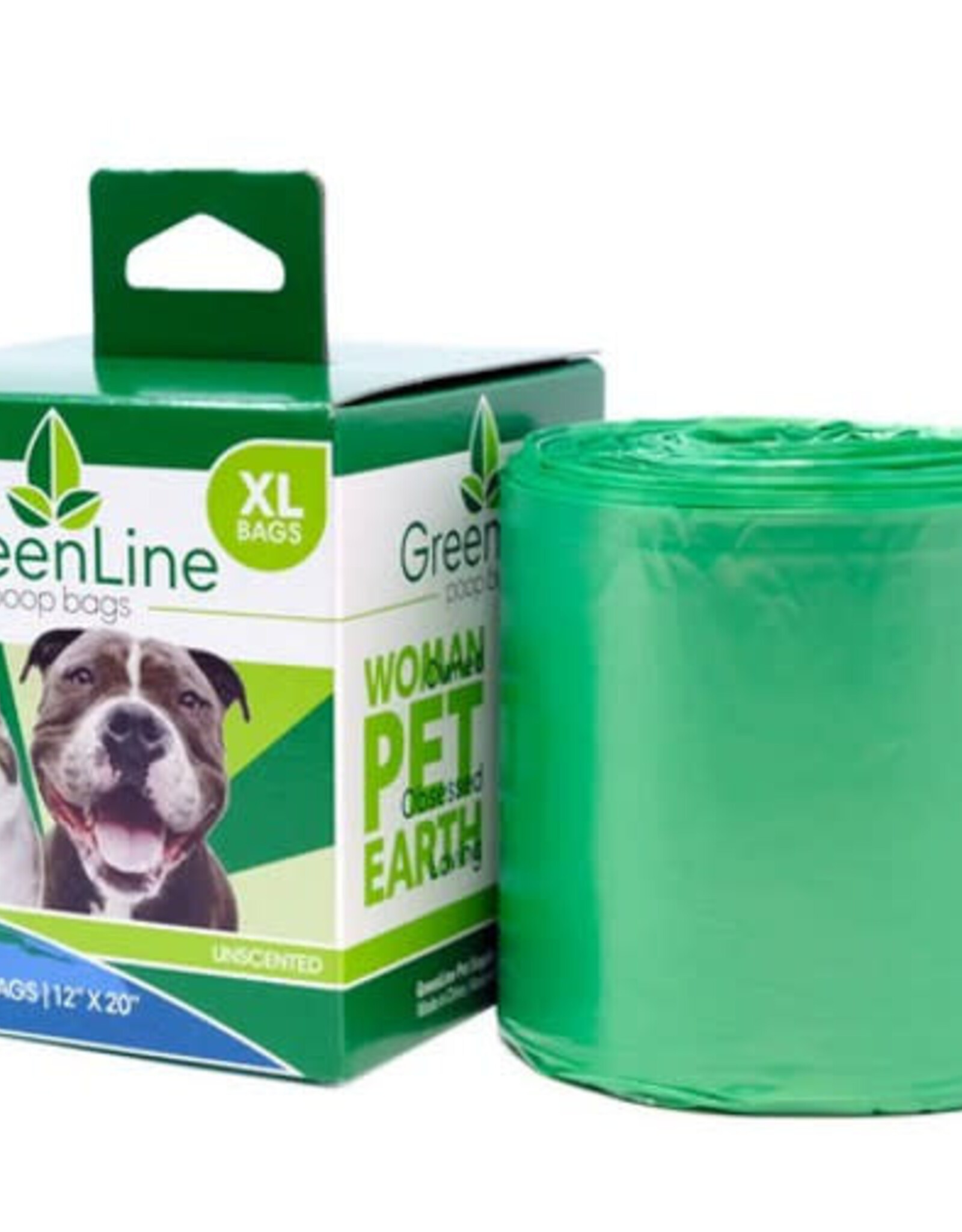 GreenLine GreenLine XL Poop Bags - 100ct  12" x 20"