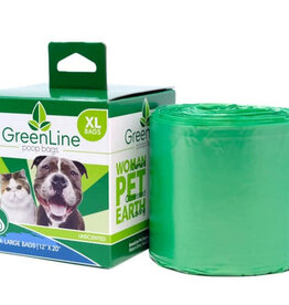 GreenLine GreenLine XL Poop Bags - 100ct  12" x 20"