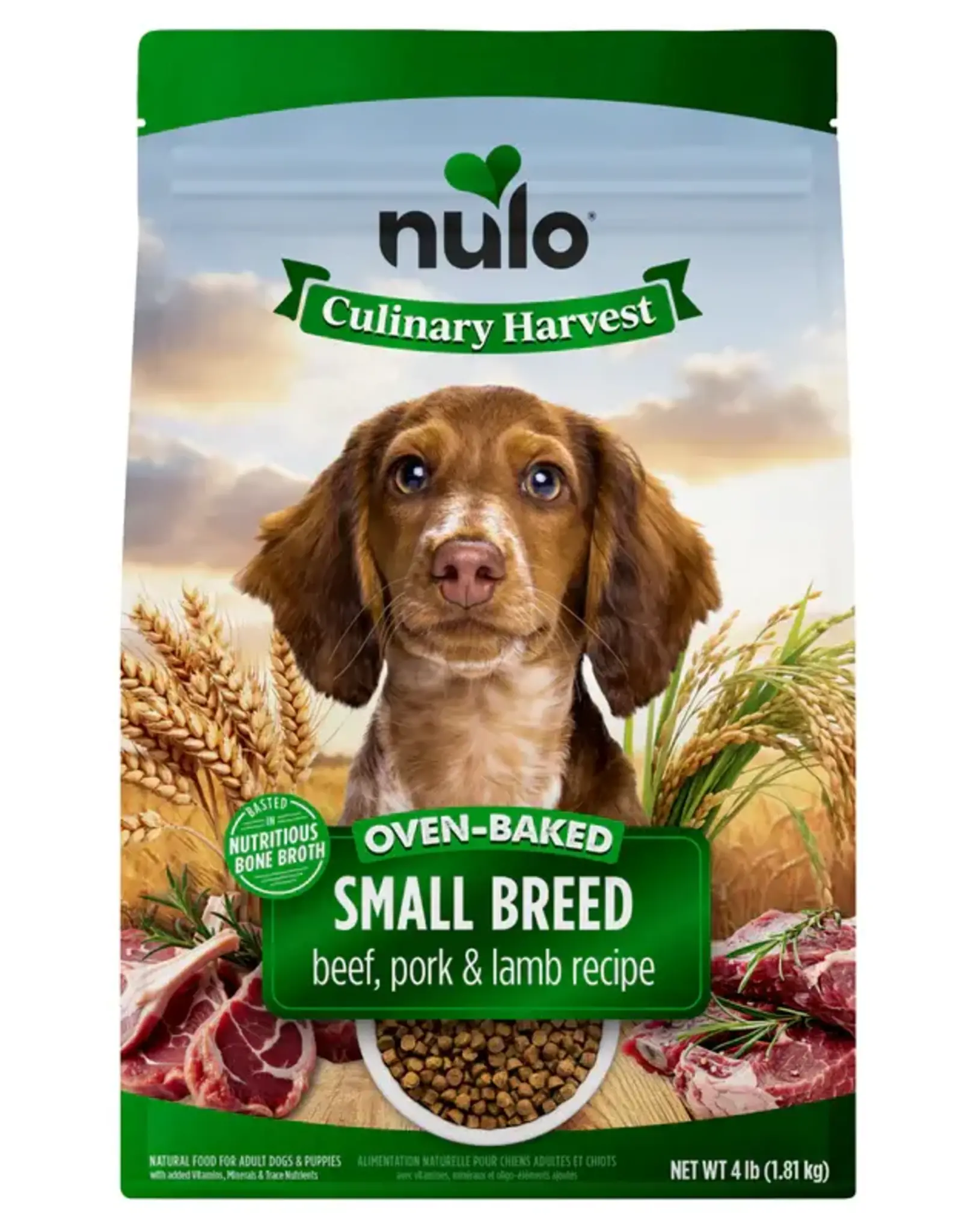 Nulo Culinary Harvest Baked Beef, Pork & Lamb Recipe for Small Breeds