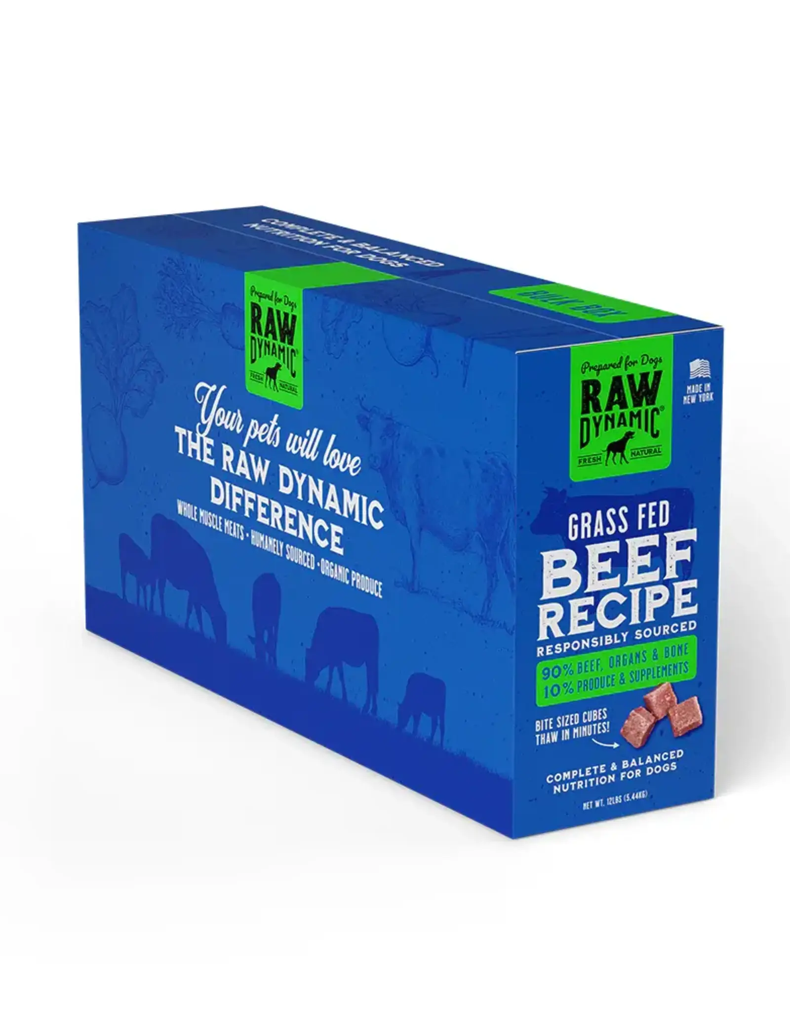 Raw Dynamic Raw Dynamics Frozen Beef Formula for Dogs