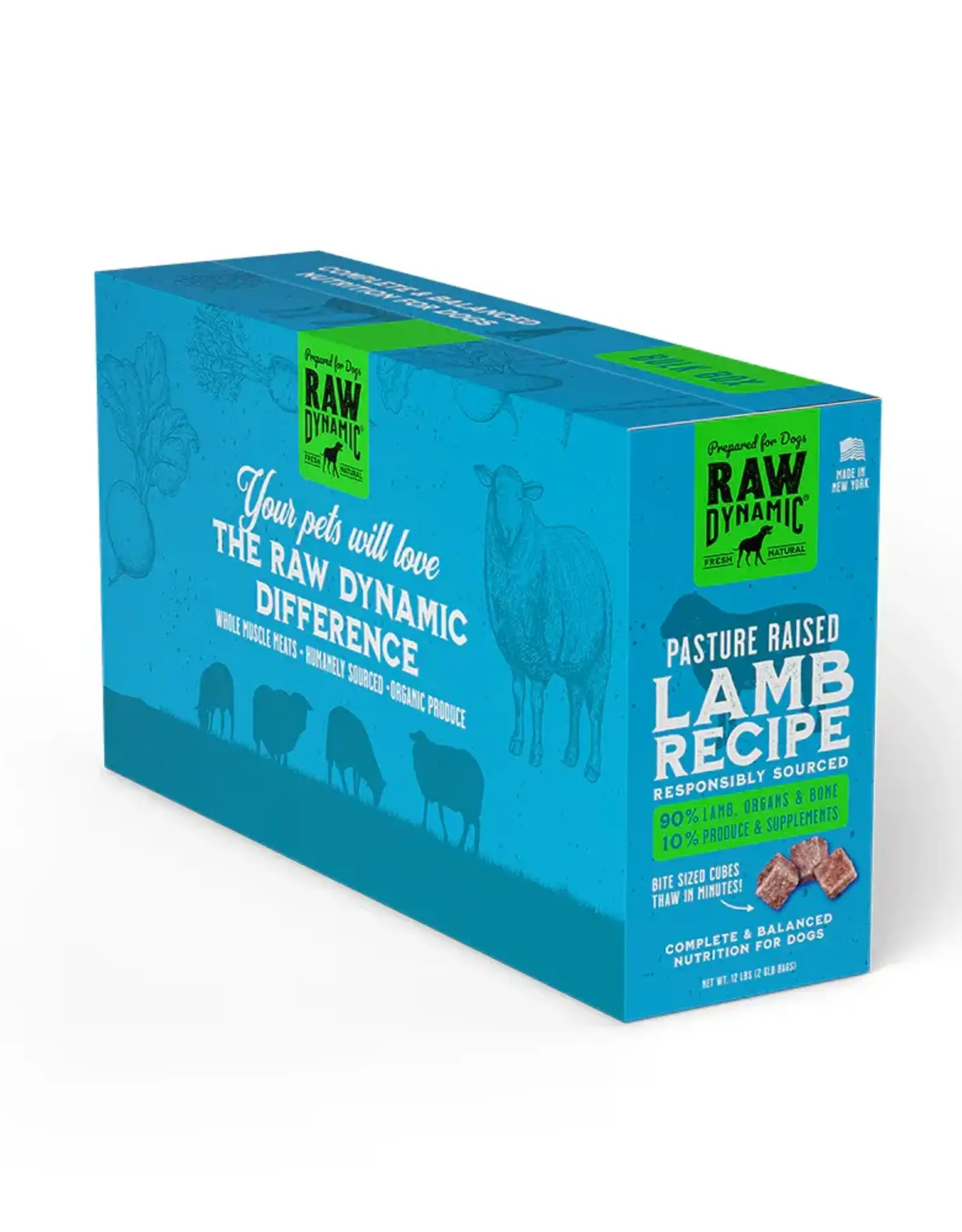 Raw Dynamic Raw Dynamics Frozen Lamb Formula for Dogs