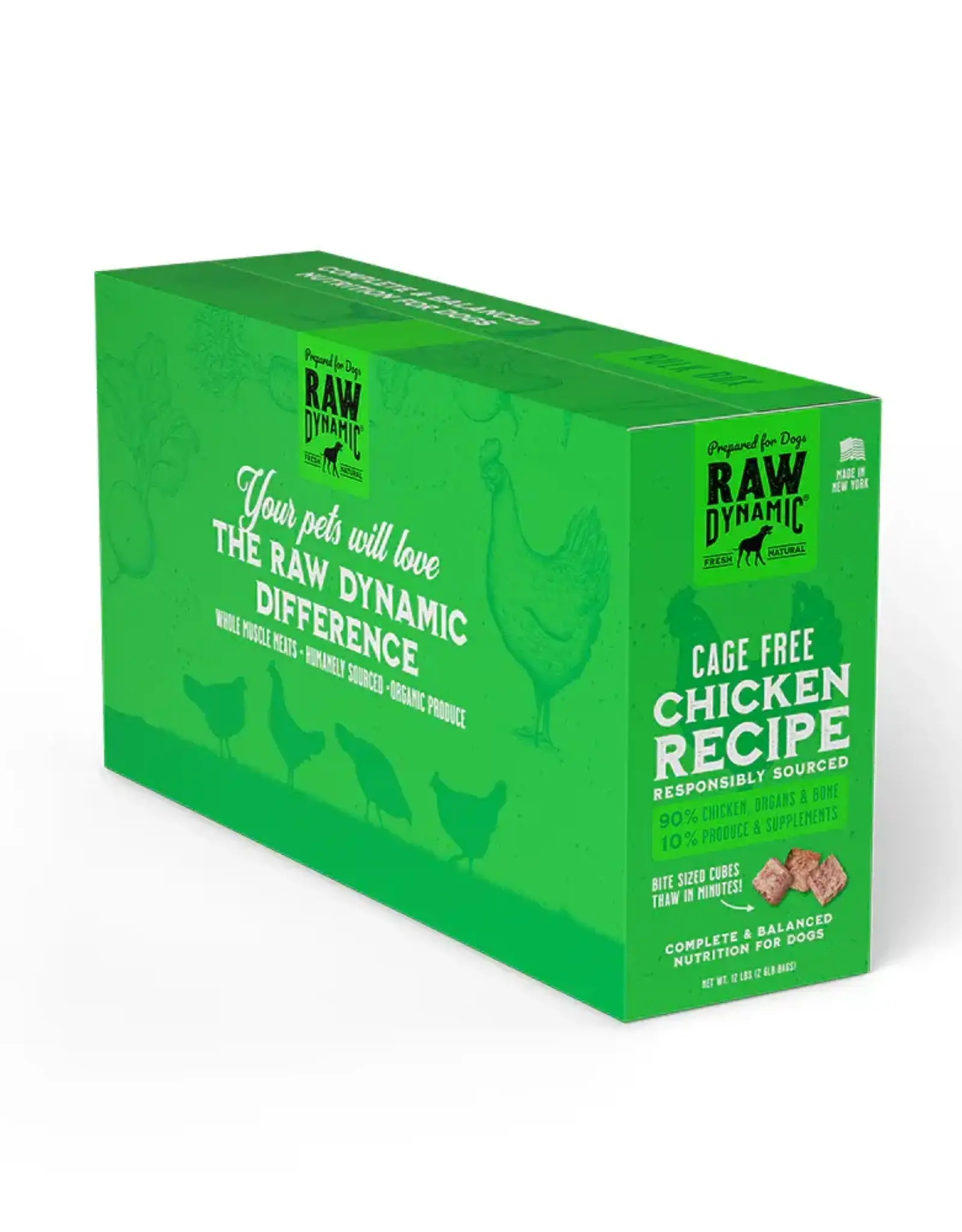 Raw Dynamic Raw Dynamics Frozen Chicken Formula for Dogs