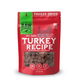 Raw Dynamic Raw Dynamics Freeze Dried Turkey for Dogs