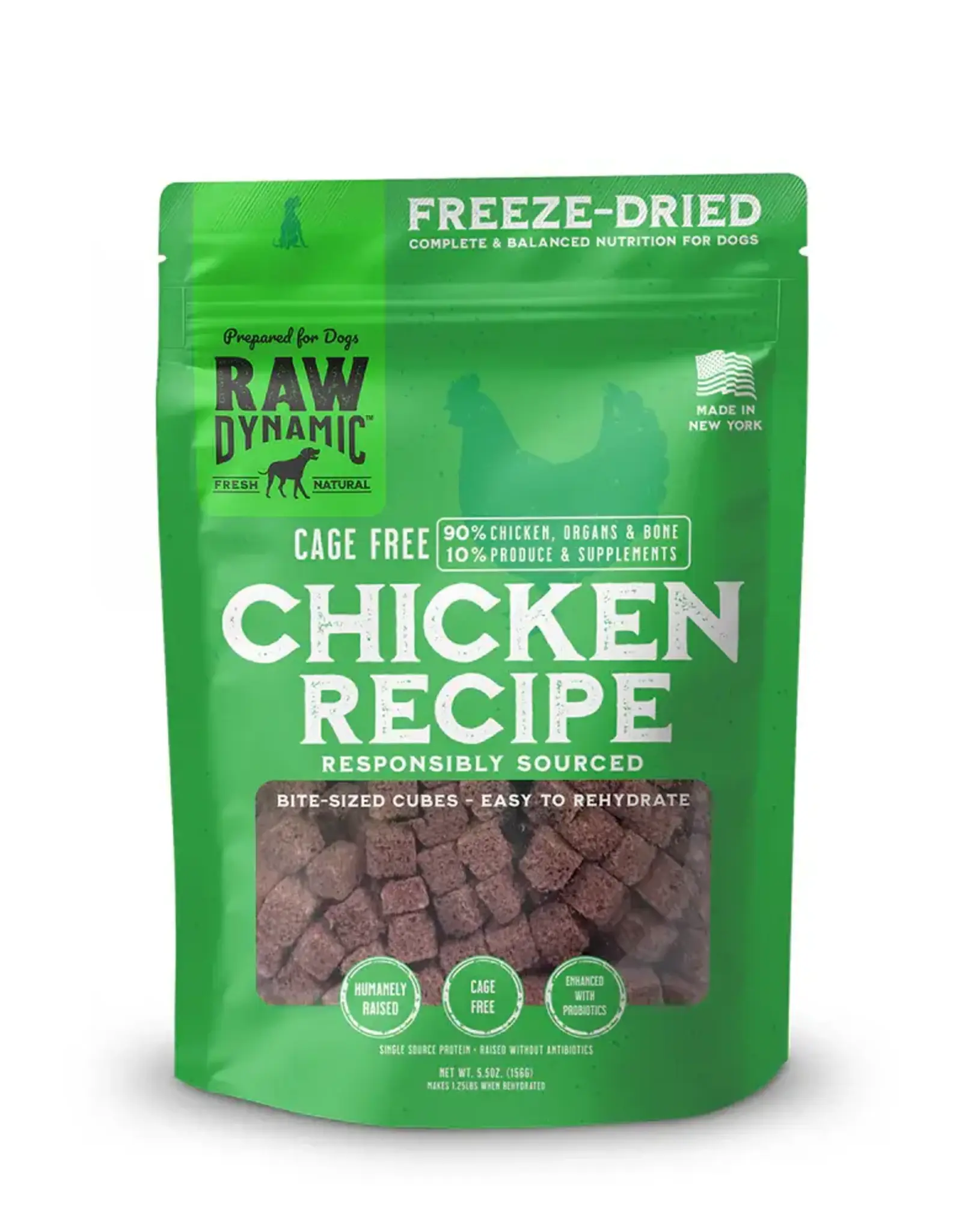 Raw Dynamic Raw Dynamics Freeze Dried Chicken for Dogs