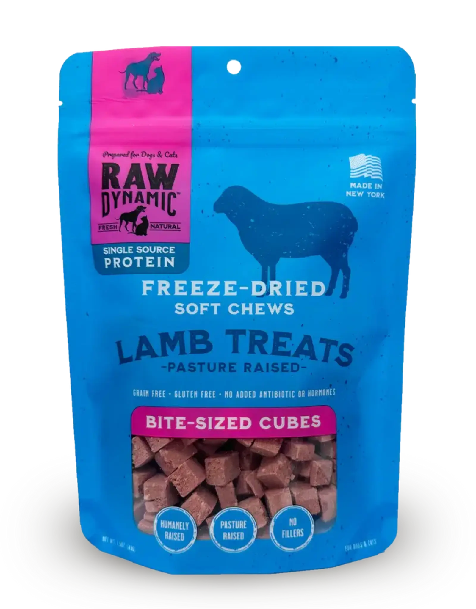 Raw Dynamics Raw Dynamics Freeze Dried Lamb Treat 1.5oz