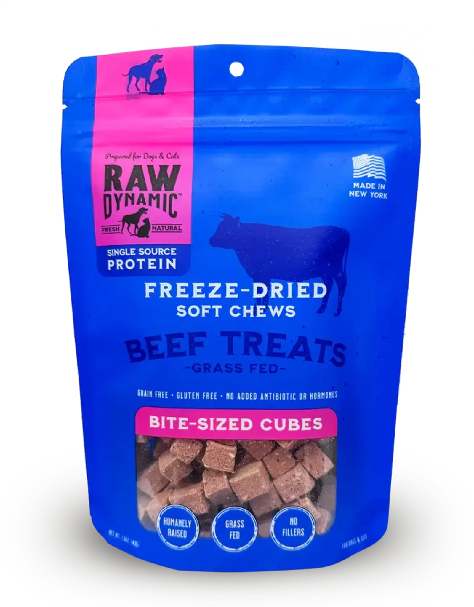 Raw Dynamic Raw Dynamics Freeze Dried Beef Treat 1.5oz