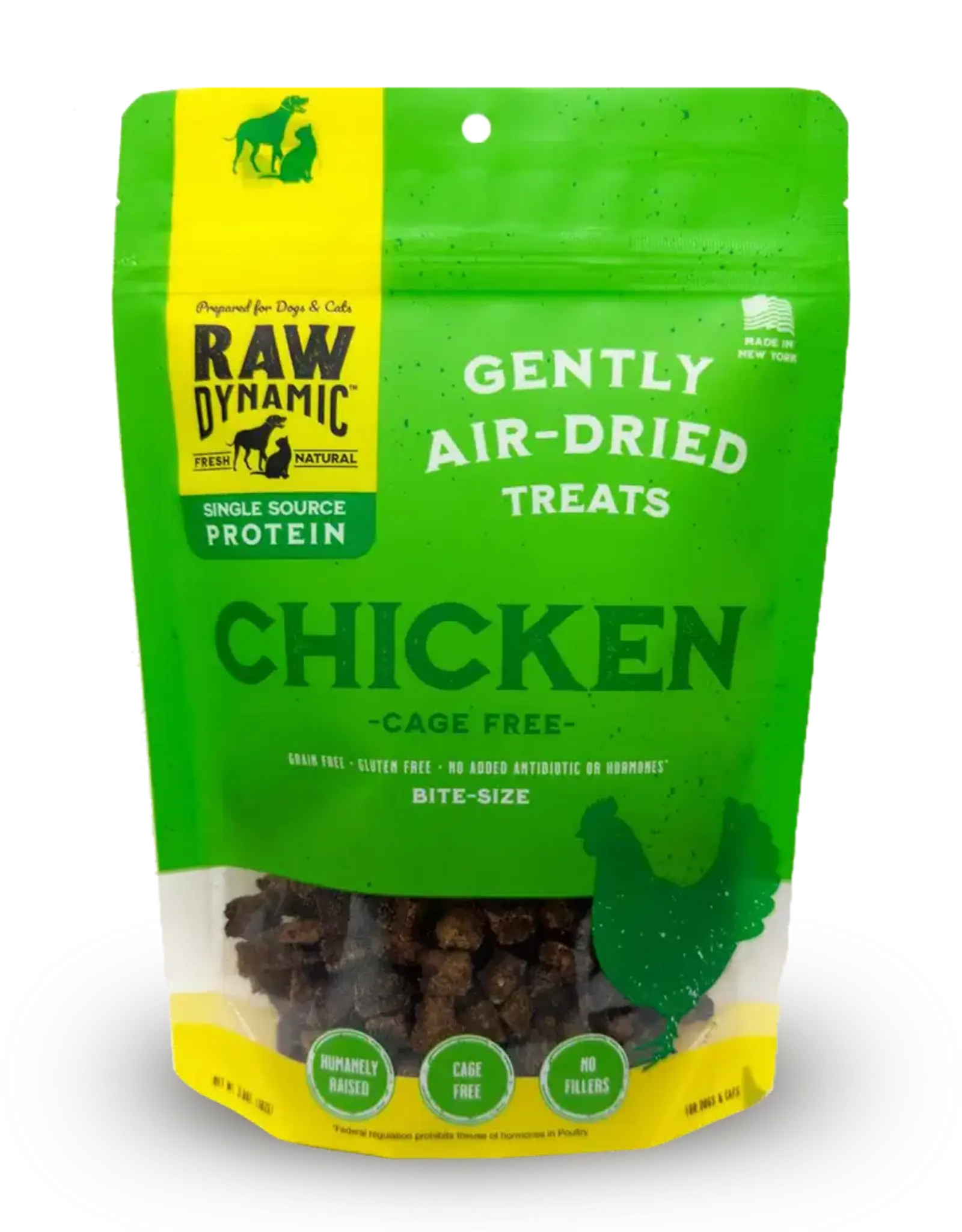 Raw Dynamic Raw Dynamics Air Dried Chicken Treat 3.6oz