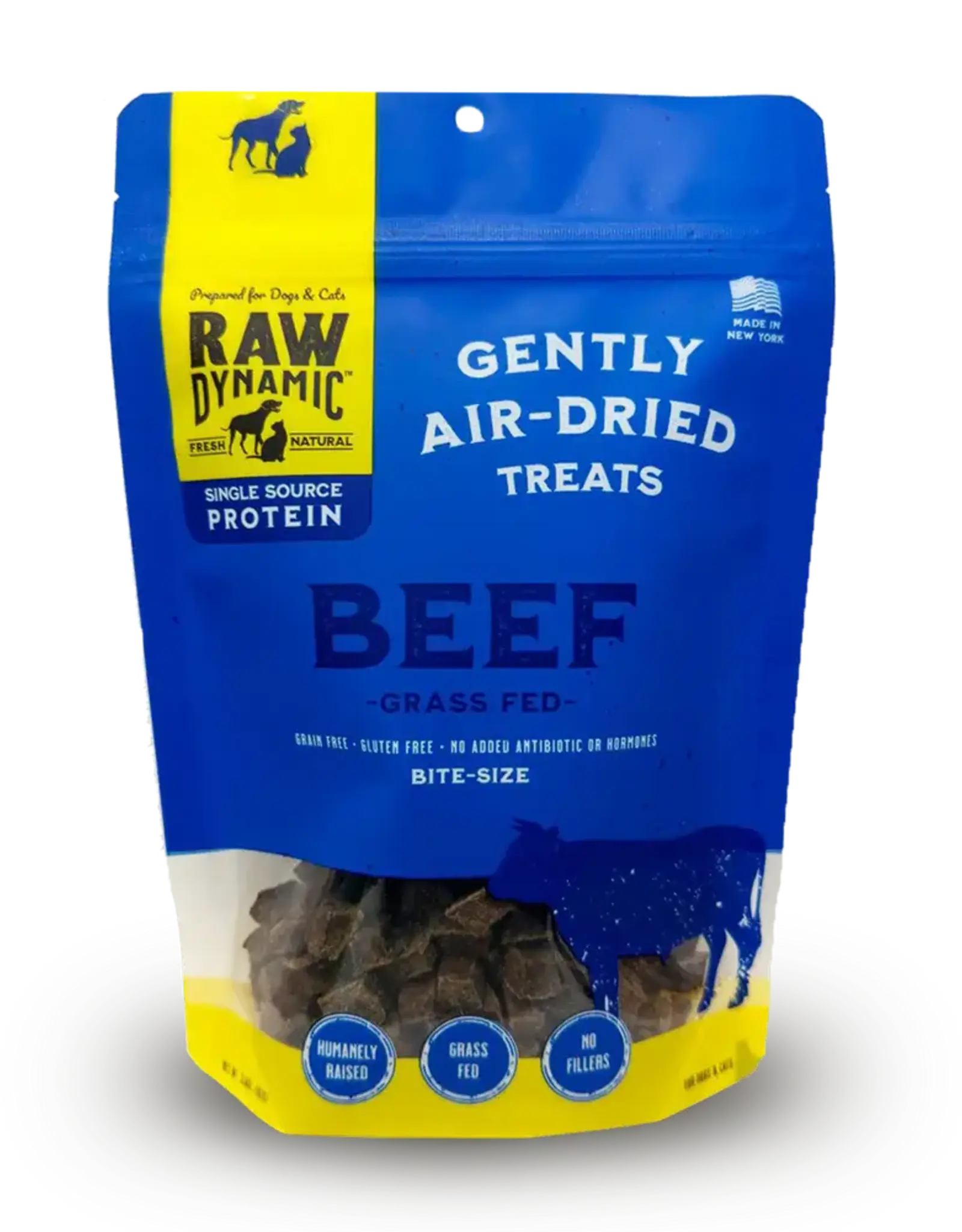 Raw Dynamic Raw Dynamics Air Dried Beef Treat 3.6oz