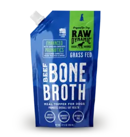 Raw Dynamics Raw Dynamics Beef Bone Broth for Dogs 12oz