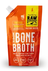Raw Dynamics Raw Dynamics Bison Bone Broth for Dogs 12oz