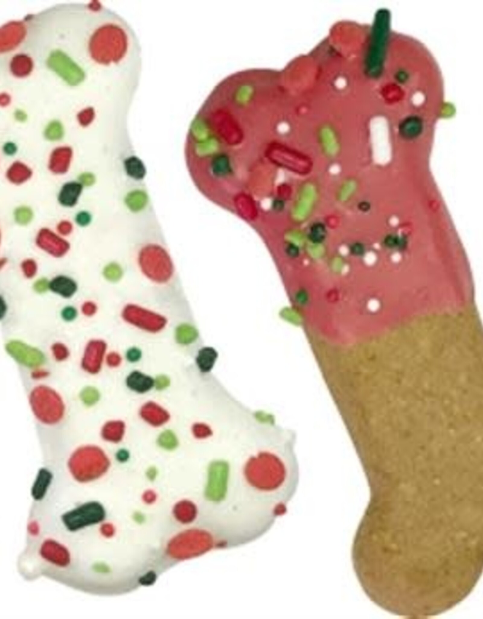 Preppy Puppy Preppy Puppy Small Christmas Bone 2.5"