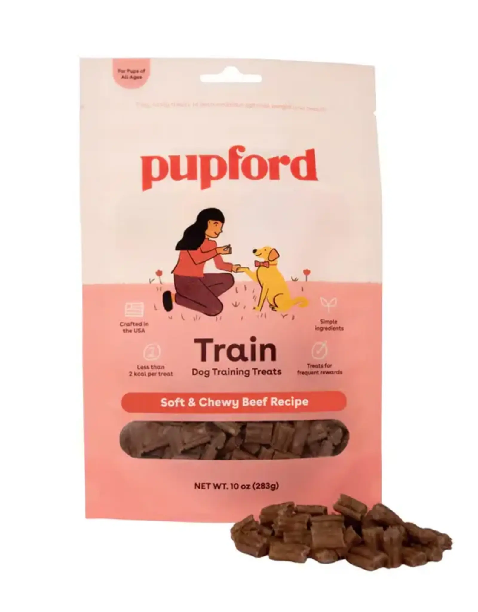 pupford Pupford Soft & Chewy Beef Training Treats 5oz