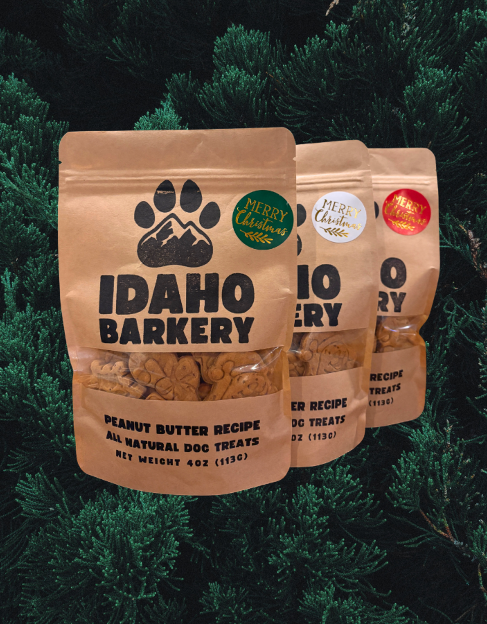 Idaho Barkery Christmas Cookies 4oz