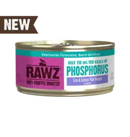 Rawz Rawz Cat Low Phosphorus Tuna & Salmon Pate 5.5oz
