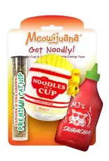 Meowijuana Get Noodly Noodles & Sriracha Catnip Toy