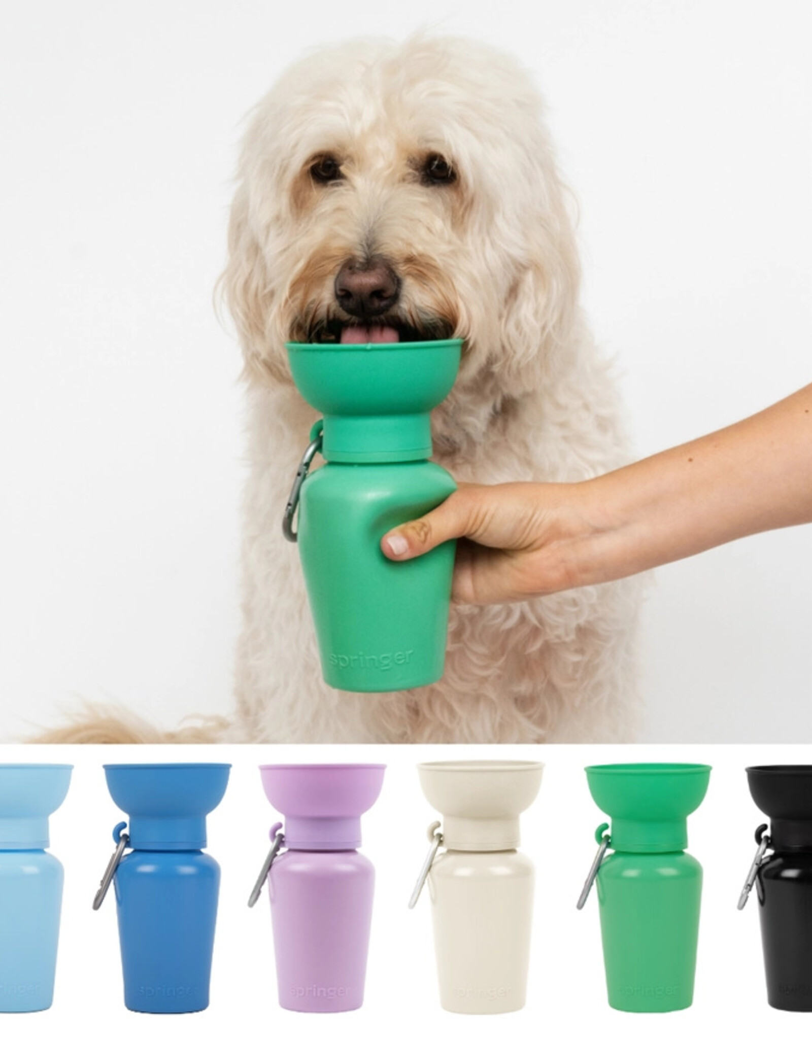 Springer Springer Flip Dog Water Travel Bottle
