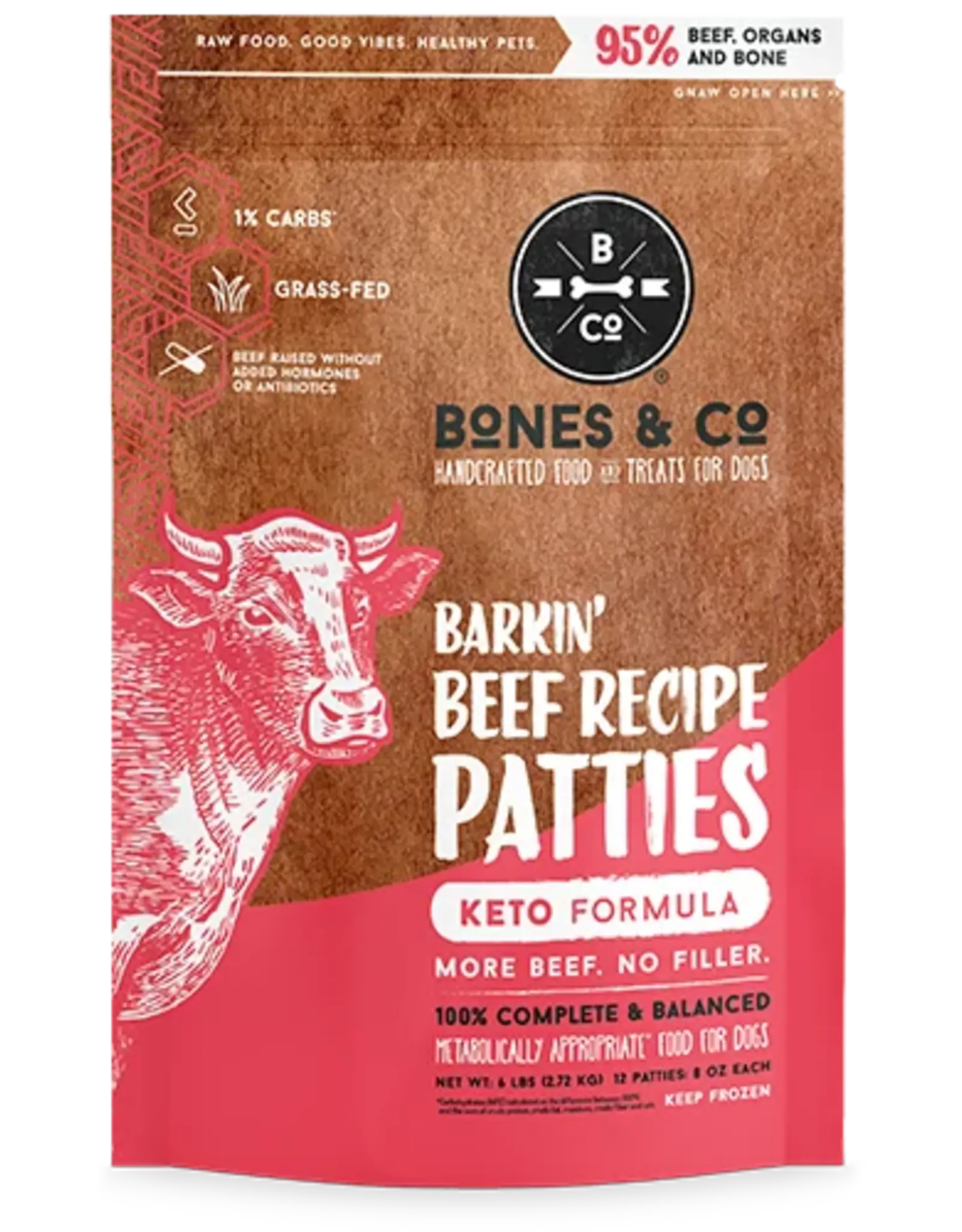 Bones & Co Bones & Co Frozen Barkin' Beef