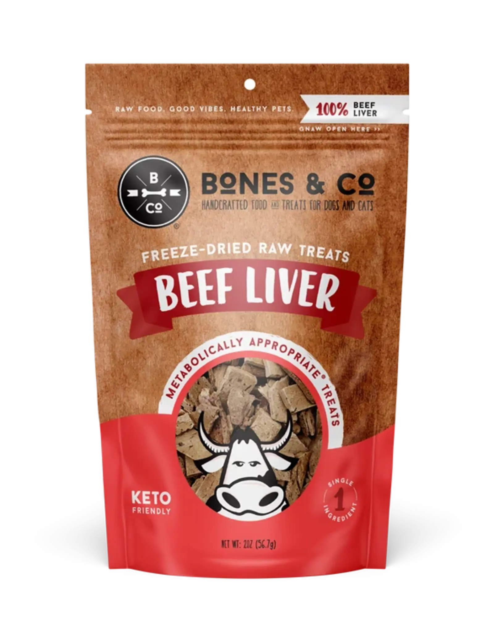 Bones & Co Bones & Co Freeze-Dried Beef Liver 2oz