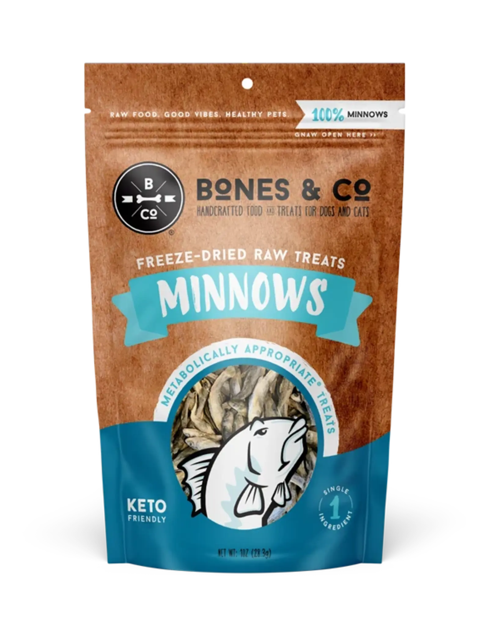 Bones & Co Bones & Co Freeze-Dried Minnows 1oz