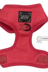 Sassy Woof Sassy Woof Merlot Adjustable Dog Harness