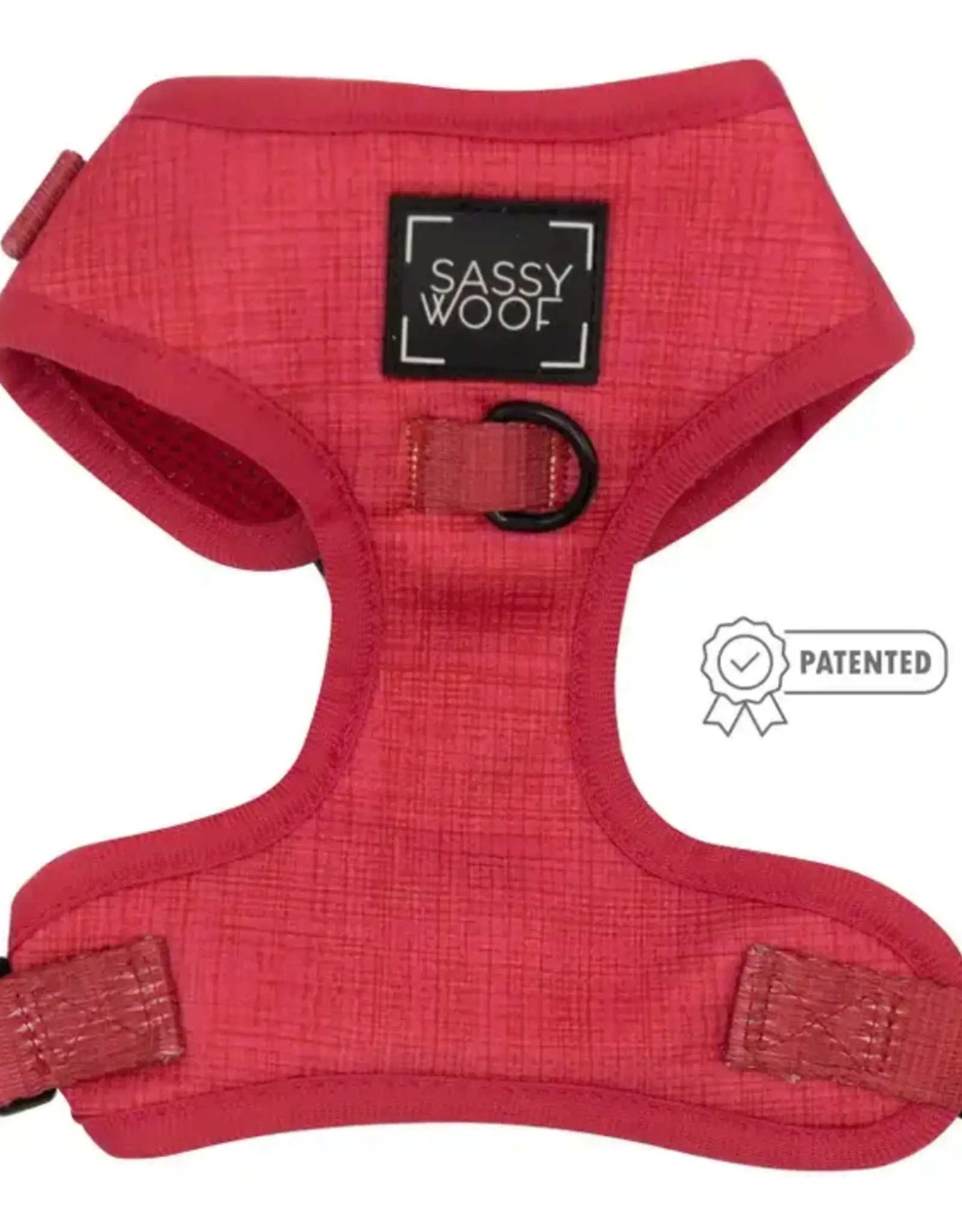 Sassy Woof Sassy Woof Merlot Adjustable Dog Harness