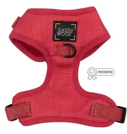 Sassy Woof Sassy Woof Merlot Adjustable Dog Harness