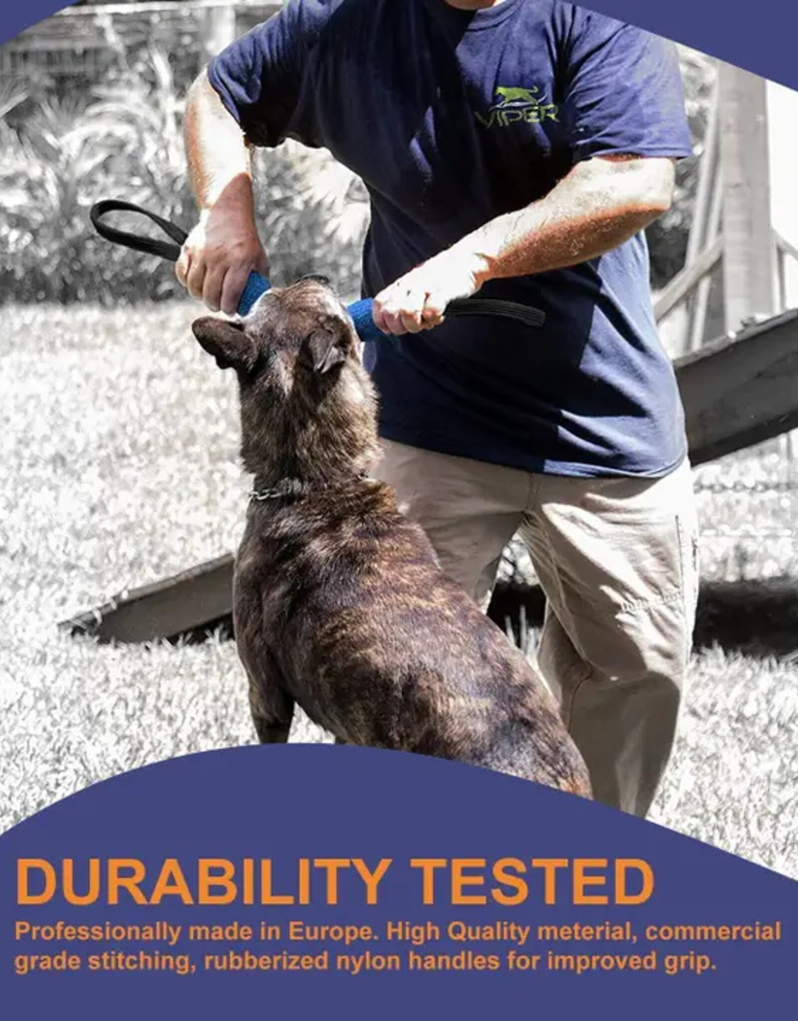 Viper French Linen Tug Dog Toy