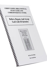 Believe, Repent, And Accept God’s Gift Of Salvation W/B