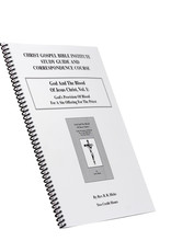 God And The Blood Of Jesus Christ Vol. 1 W/B