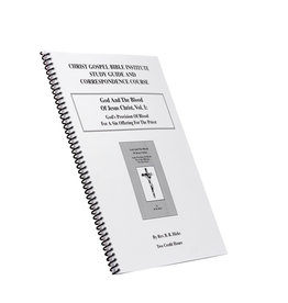 God And The Blood Of Jesus Christ Vol. 1 W/B