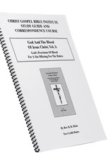 God And The Blood Of Jesus Christ Vol. 3 W/B