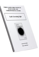 God’s Governing Light W/B