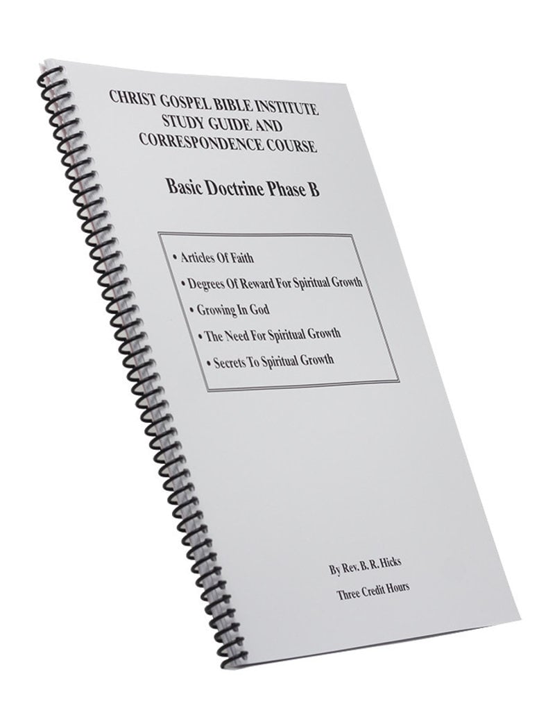 Basic Doctrine Phase B W/B