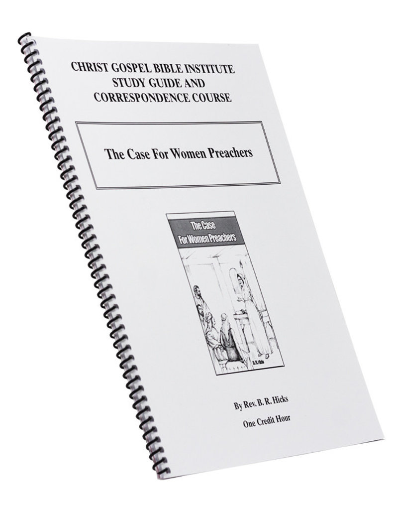 Case For Women Preachers W/B