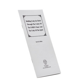 Building Unity In Christ Tract