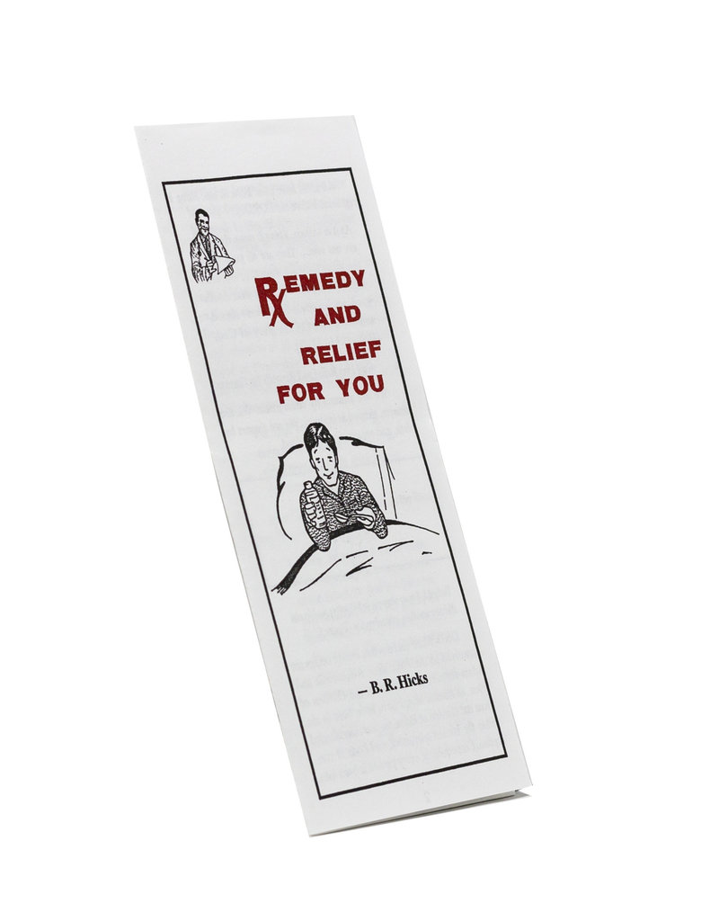 Remedy And Relief For You Tract (Hard Copy)