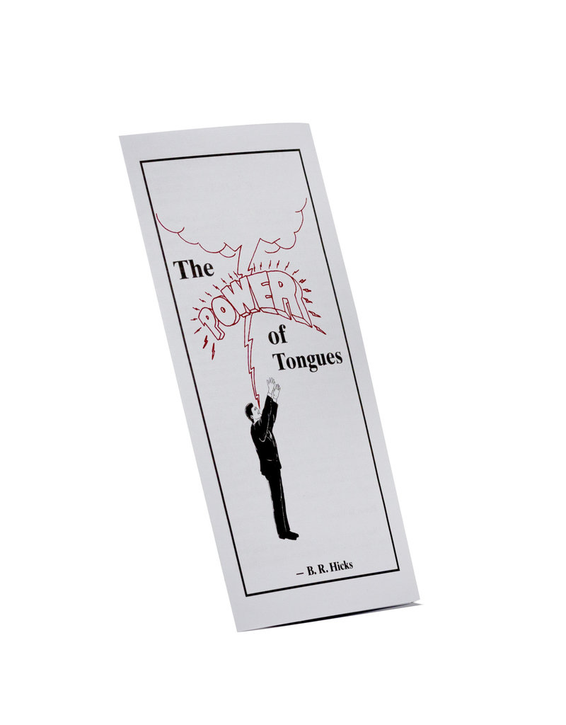 Power Of Tongues Tract (Hard Copy)