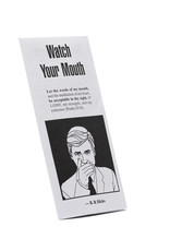 Watch Your Mouth Tract (Hard Copy)