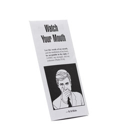 Watch Your Mouth Tract (Hard Copy)