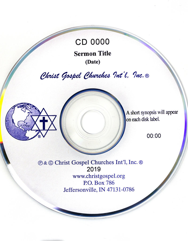Sermon Audio 0015A: Running (1) – Fri PM, 5/13/66