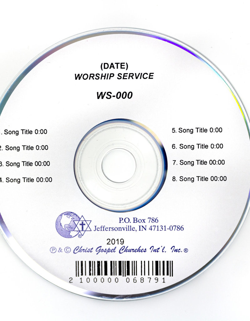 Worship Service CD# 310 – International Convention – Wednesday PM, 7/06/11