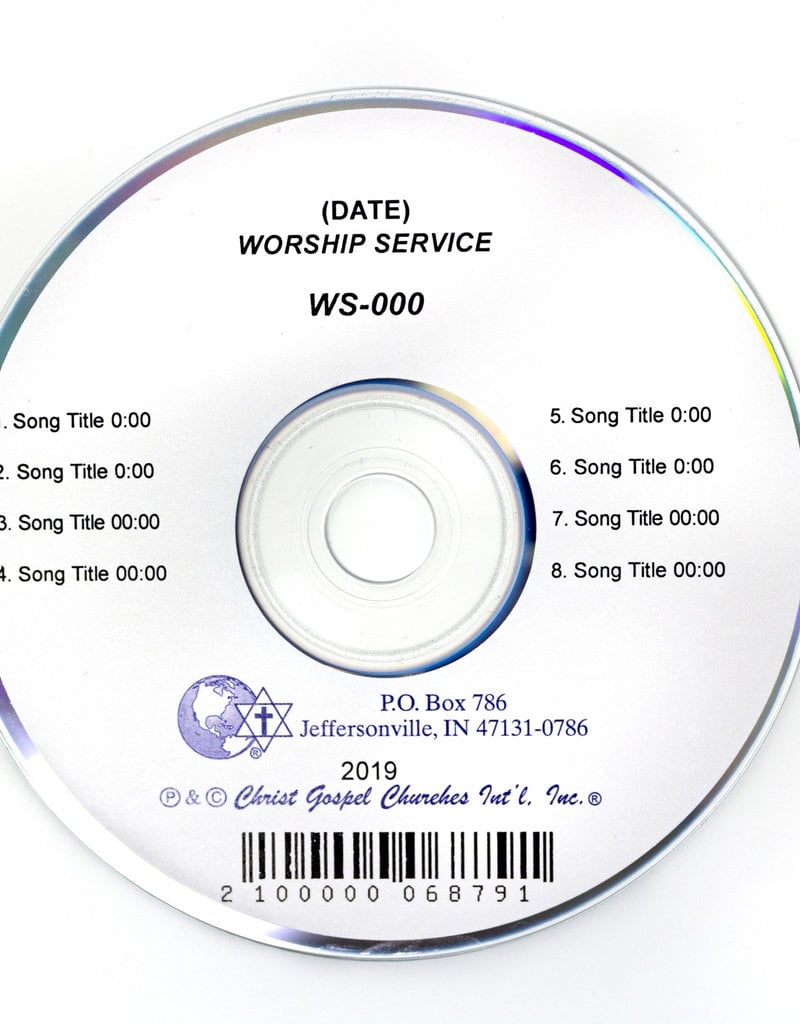 Worship Service CD# 327 – International Convention – Saturday PM, 6/30/12